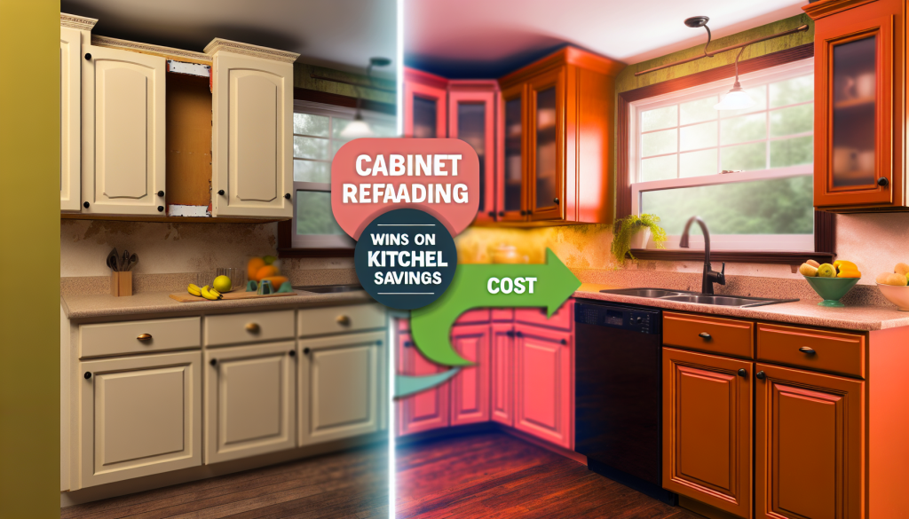 Photo inspiration: Visual Reference: Cabinet Refacing Costs Less