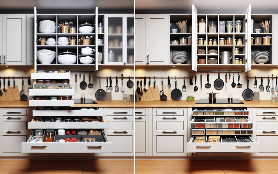 Drawers vs Doors: Maximizing Kitchen Storage Efficiency