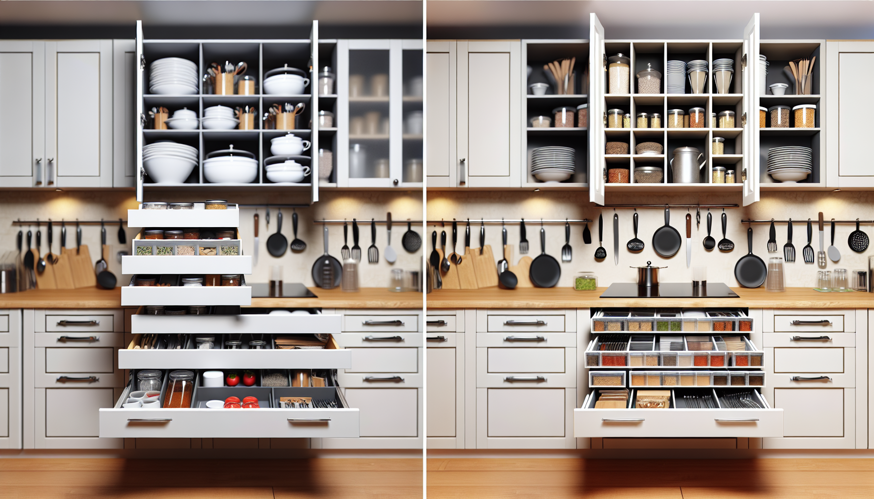 Drawers vs Doors: Maximizing Kitchen Storage Efficiency