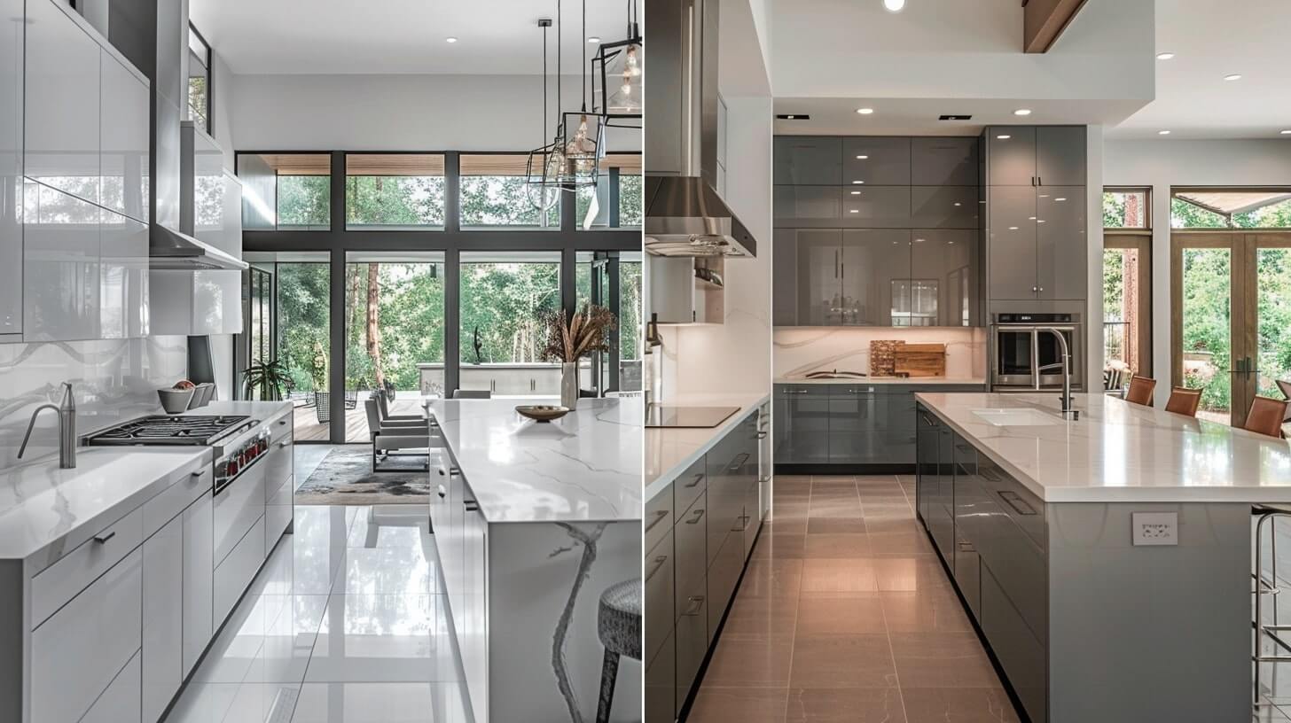 Choosing the Right Finish: Glossy vs. Matte Cabinets in Dallas Kitchens ...