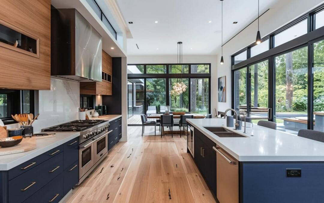 Open Concept Kitchens in Dallas: How Cabinet Color Impacts Space