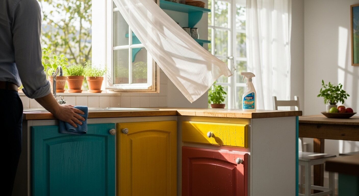 Maintain Painted Cabinets