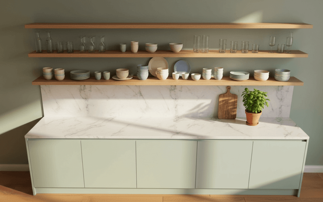 Cabinet Painting for Open Shelving Kitchens: What Still Makes Sense