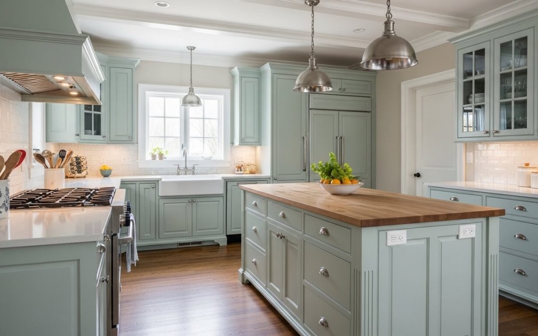 How Cabinet Painting Affects Kitchen Workflow and Functionality