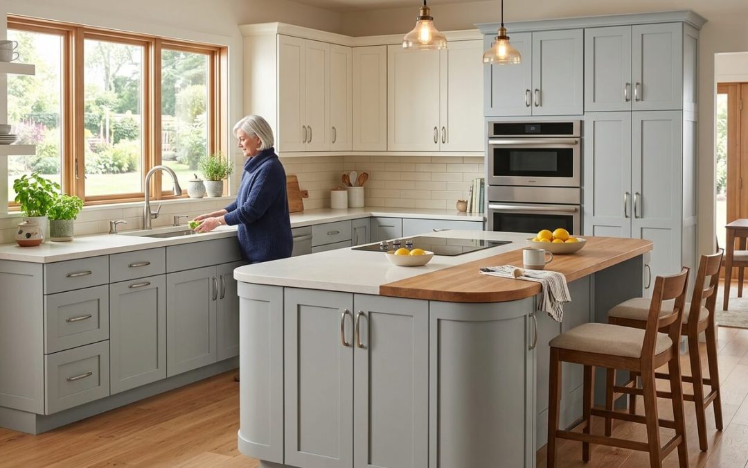 How Cabinet Painting Supports Aging-in-Place Kitchen Design