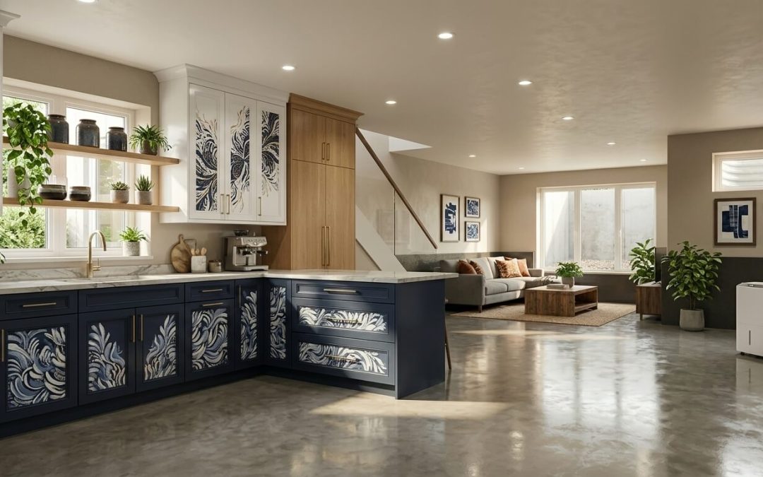 Cabinet Painting for Kitchens With Integrated Pantry Systems