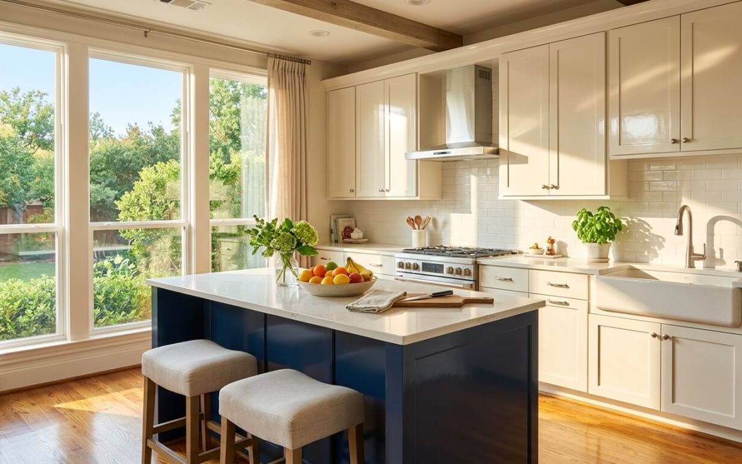 How Cabinet Painting Can Increase Natural Light in Dallas Kitchens