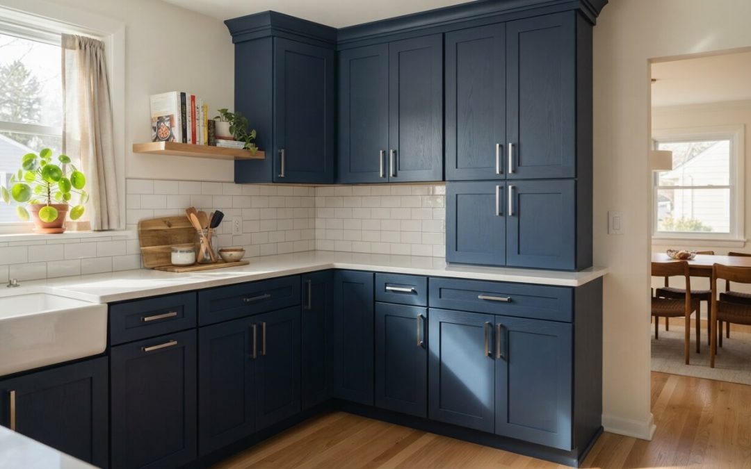 How Cabinet Painting Helps Update Outdated Oak Cabinets