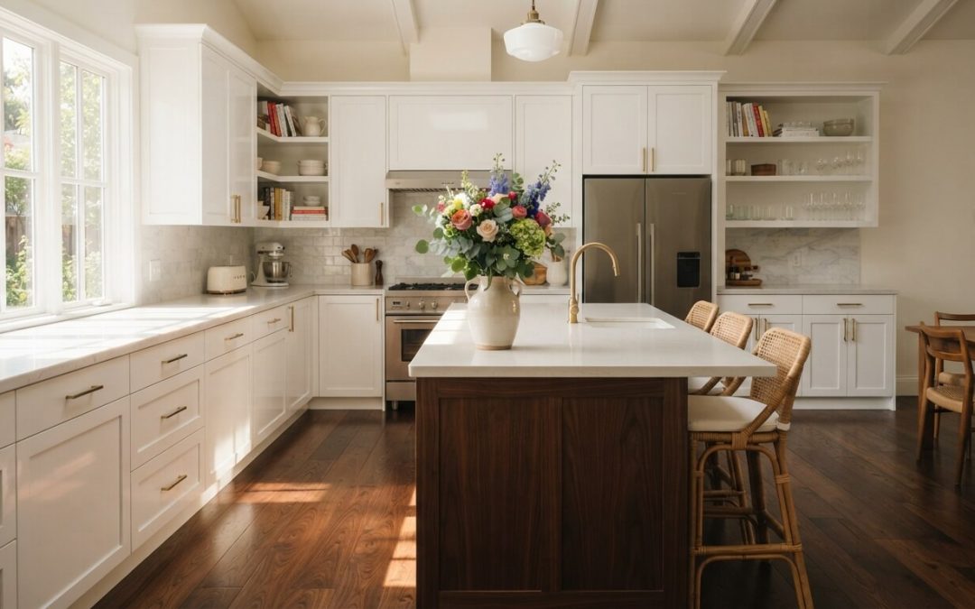 How Cabinet Painting Complements New Flooring Projects